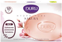 Мыло твердое Duru Hydro Pure Sakura лепестки сакуры, 106 г