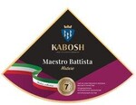 Сыр Кабош Maestro Battista Maturo 50%, от 7 мес. 1/8 Головы с этикеткой, 875 гр., термоусадочная пленка