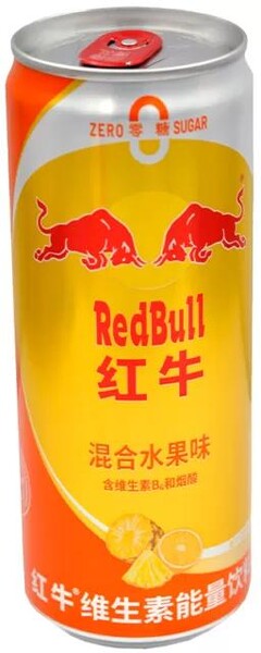Напиток энергетический Red Bull Фруктовый микс 325 мл., ж/б