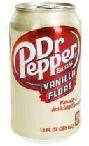 Газированный напиток Dr. Pepper Vanilla Float 355 мл., ж/б