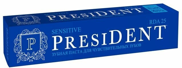 Паста зубная President sensitive 68г