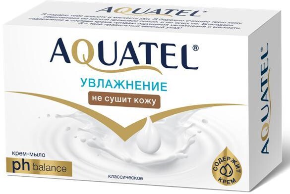 Крем-мыло Весна Aquatel Классическое 90 гр., картон