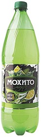 Напиток газированный, Лайм-клубника-мята, Мохито, Бочкари, 500 мл., ПЭТ