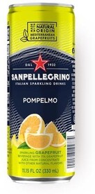 Напиток Sanpellegrino газированный грейпфрут 330 мл., ж/б
