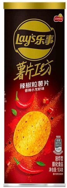 Чипсы Lay's со вкусом рака и острого перца 104 гр., туба