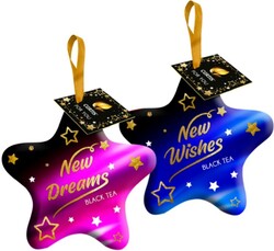 Чай черный Кертис Вдохновляющая звезда 20г ж/б