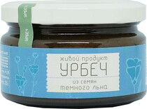 Урбеч Живой продукт из семян темного льна 225 г