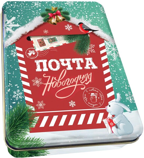 Чай Черный Дракон Новогодняя почта черный 50 гр., ж/б