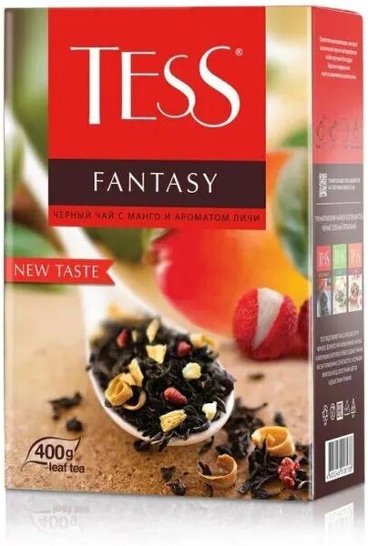Чай черный Tess Fantasy 400 гр., картон