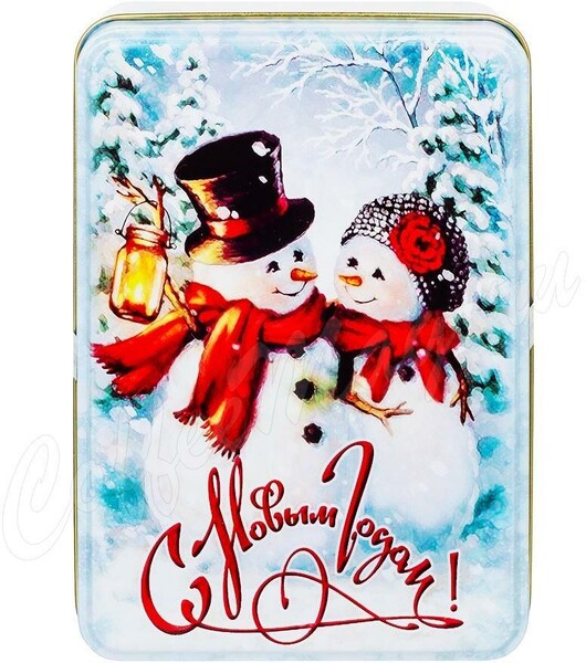 Чай Черный Дракон Снеговик черный 50 гр., ж/б