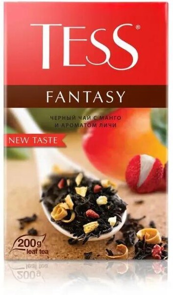 Чай черный Tess Fantasy 200 гр., картон