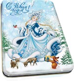 Чай Черный Дракон Снегурочка черный 50 гр., ж/б