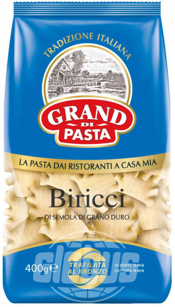 Макаронные изделия Grand Di Pasta Biricci, 400 г