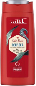 Гель для душа и шампунь Old Spice Deep sea, 675 мл