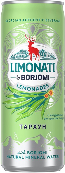 Лимонад Borjomi Limonati by Тархун 330 мл