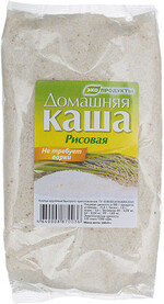 Каша домашняя Рисовая быстрого приготовления 150 г. Цена за упаковку – 20 штук.