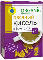 Кисель овсяный Компас здоровья Organic с фруктозой, 150 г