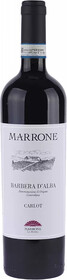 Вино Famiglia Marrone Carlot Barbera d'Alba DOC, 0.75 л