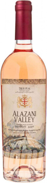 Вино Tbilisi Peak Alazani Valley розовое полусладкое 11 % алк., Грузия, 0,75 л