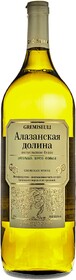 Вино белое полусладкое «Gremiseuli Алазанская Долина», 1.5 л