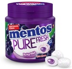 Резинка жевательная Mentos Pure Fresh Виноград, 100 г