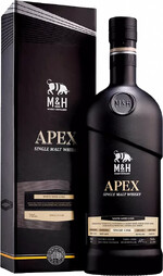 Виски M&H Apex White Wine Cask Single Malt Whiskey (gift box), 0.7 л