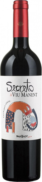 Вино красное сухое «Viu Manent Secreto Malbec» 2021 г., 0.75 л