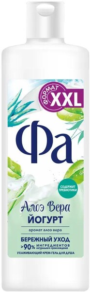 Гель для душа Fa Йогурт Алое Вера 450 мл., ПЭТ