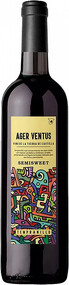 Вино Ager Ventus Tempranillo Semisweet Bodegas del Saz, 0.75 л