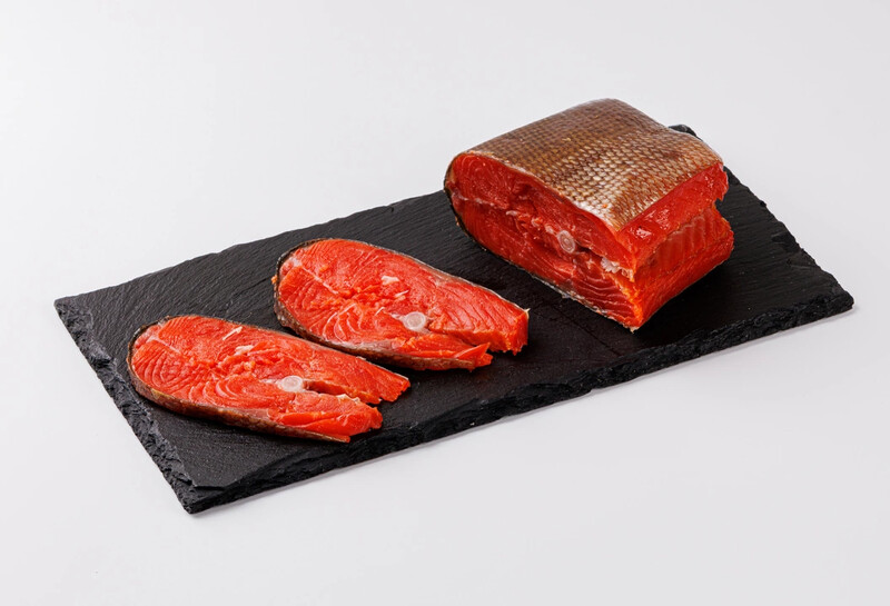 Нерка спинка без головы холодного копчения, вес