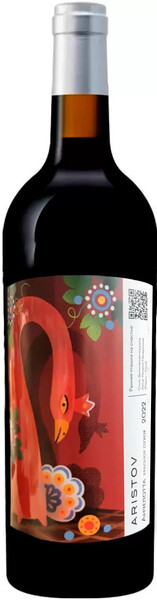 Вино тихое красное сухое ЗГУ Кубань Кубань-Вино АРИСТОВ «Анчелотта 319» 2022