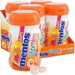 Жевательная резинка Mentos Vitamin Цитрус 50 гр., ПЭТ