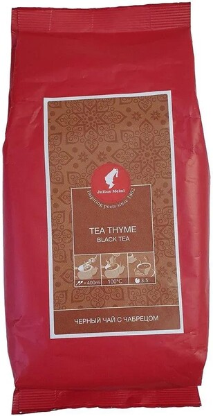 Чай Julius Meinl черный с чабрецом 250 гр., вакуум