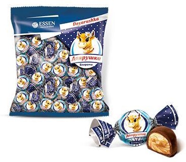 Конфеты глазированные Essen Доярушка 500 гр., флоу-пак