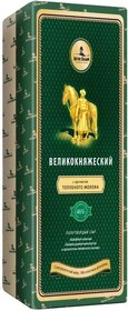 Сыр полутвердый Антон Палыч Великокняжеский с ароматом топленого молока 46% брус 4 кг., пленка
