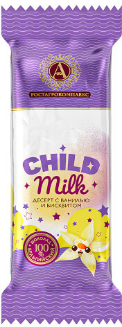 Десерт Child Milk с Ванилью и Бисквитом А.ростагрокомплекс 15% 40г