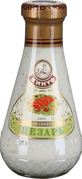 Соус майонезный Кинто Цезарь 280 мл., стекло