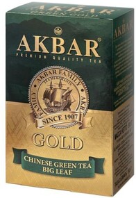 Чай зеленый Akbar GOLD грин 90 гр., картон