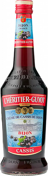 Ликёр L'Heritier-Guyot Noir de Bourgogne Creme de Cassis, 0.7 л