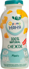 Продукт кисломолочный Фрутоняня Снежок манго 2% 200мл БЗМЖ