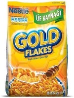 Хлопья кукурузные Nestle Gold Flakes медовые 225 гр., флоу-пак