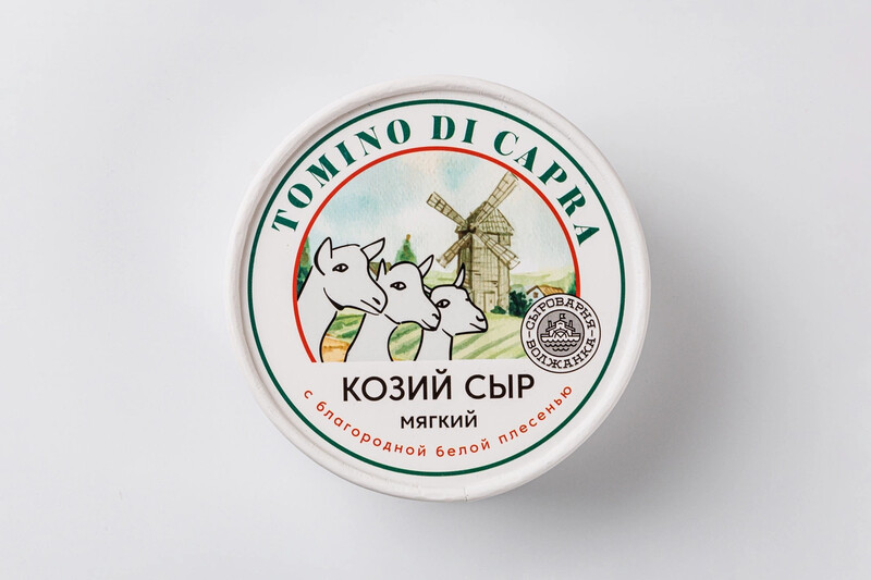 Сыр из козьего молока «Томино ди капра», 125 г