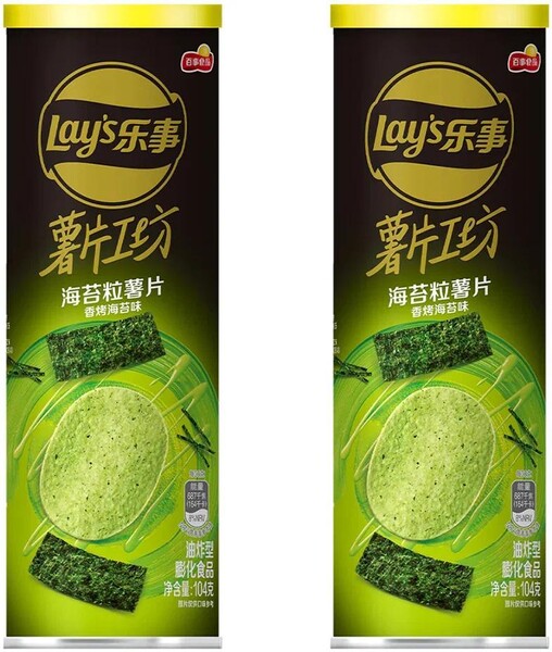 Чипсы Lay's Seaweed Flavor 104 гр., туба