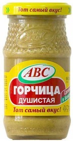 Горчица АВС Душистая 160 гр., стекло