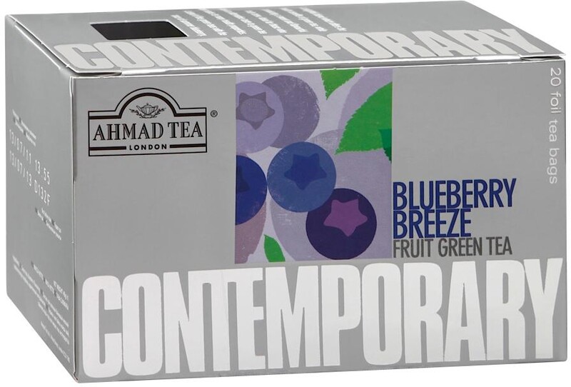 Чай зеленый Ahmad tea Blueberry Breeze 20 пакетов