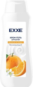 Крем-гель для душа EXXE Апельсин и пачули тонизирующий 400 мл., ПЭТ