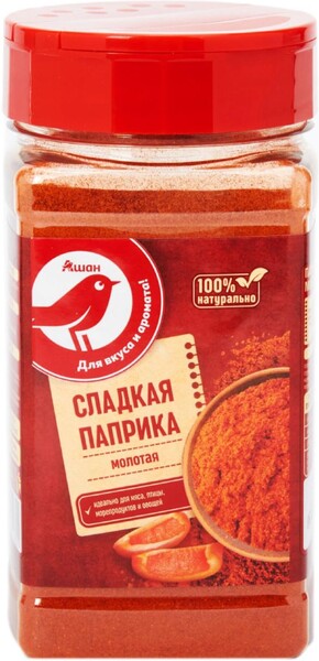 Паприка сладкая АШАН Красная птица, 170 г