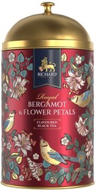 Чай черный RICHARD Royal Bergamot & Flower Petals Ароматизированный Листовой, 60 г