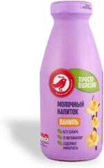 Напиток молочный АШАН Красная птица Ваниль БЗМЖ, 300 мл