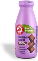 Напиток молочный АШАН Красная птица Шоколад БЗМЖ, 300 мл